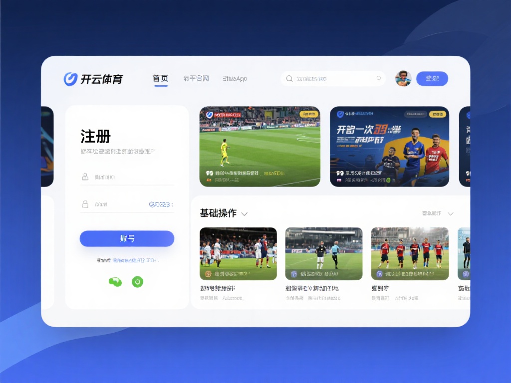 对于初次接触开云体育的用户来说，注册和基础操作是首